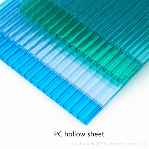 Polycarboante Hollow Sheet with Advance Technology